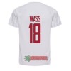 Oficiální Fotbalový Dres Dánsko Daniel Wass 18 Hostující Mistrovství Světa 2022 pro Muži